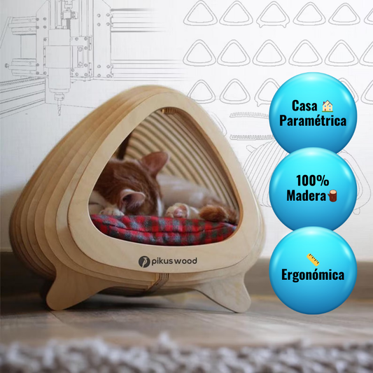Casa para Mascotas Paramétrica